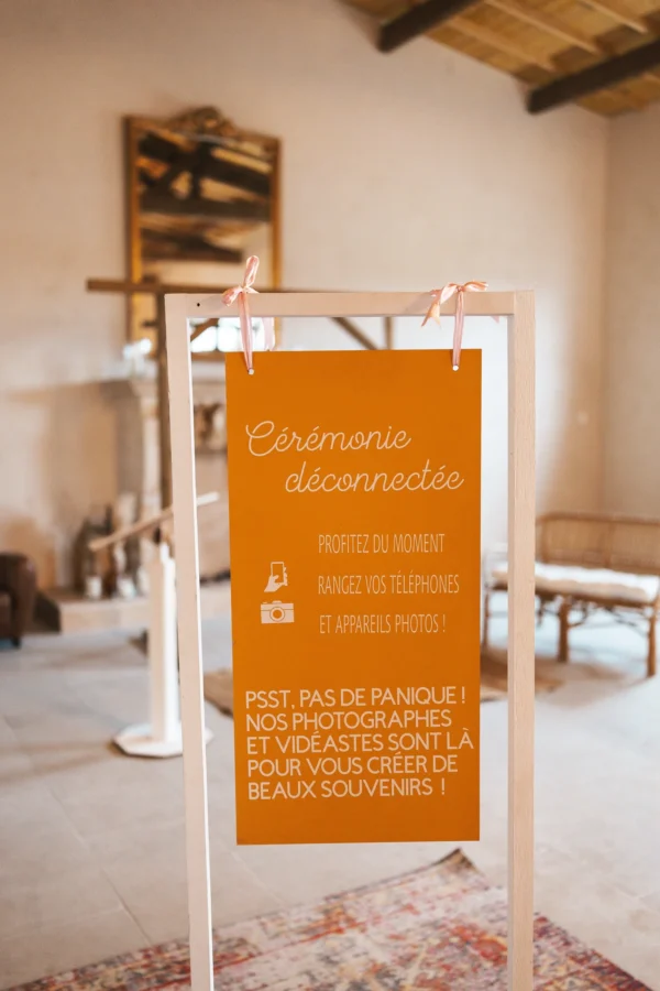 Cérémonie déconnectée orange – Image 3